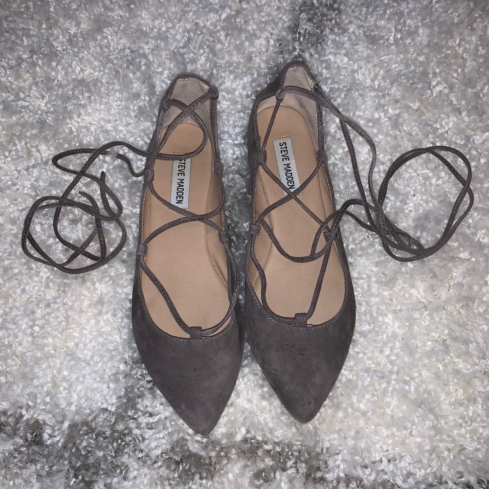 Steve Madden Lace Up Flats